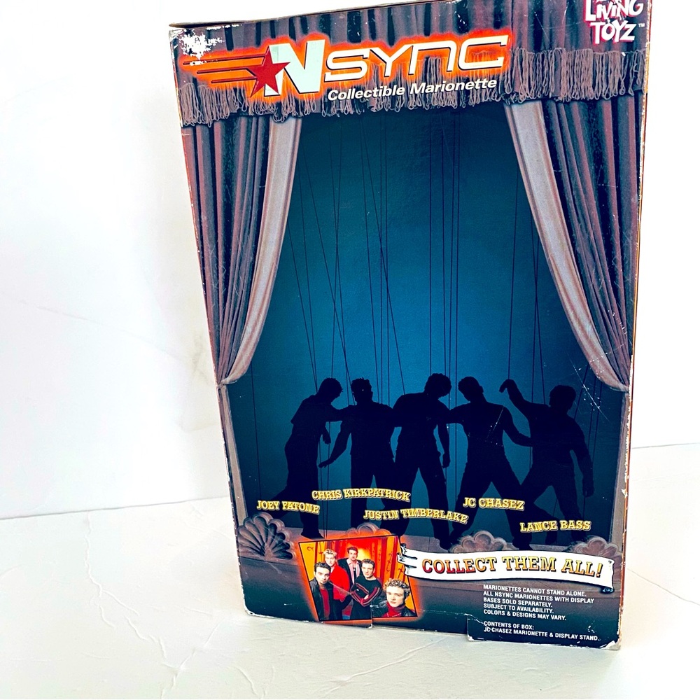 N SYNC JC Chasez 2000 Collectible Marionette doll - Picture 2 of 3